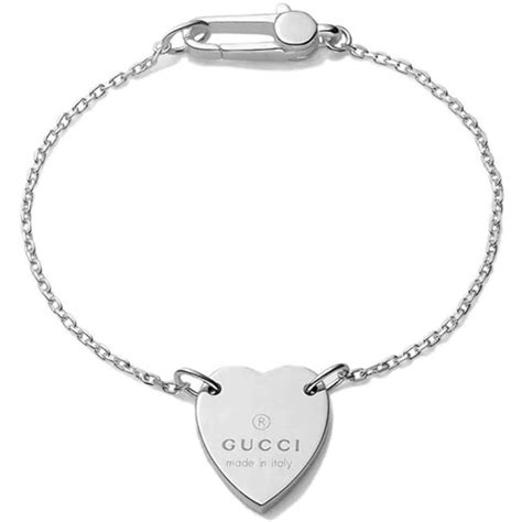 gucci gioiello cuore|Bracciale Gucci TRADEMARK Cuore .